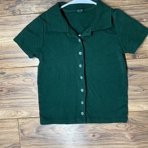 Brandy Melville button up top